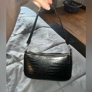 Black handbag